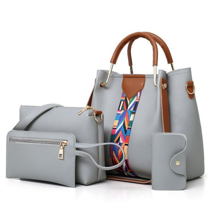 4 In 1 Women Bags Ladies Bags Handbags-GARY